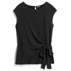 vince camuto navy long dress